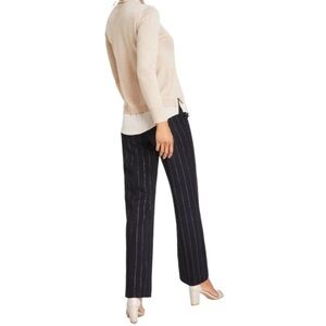Classic Black Pinstripe ANNE KLEIN Pants size 8